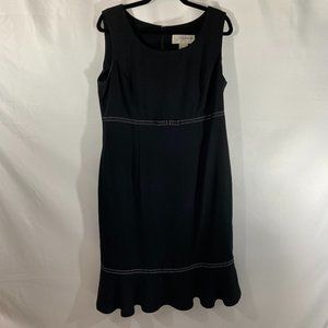 Sag Harbor Two Piece Black Dress and Jacket